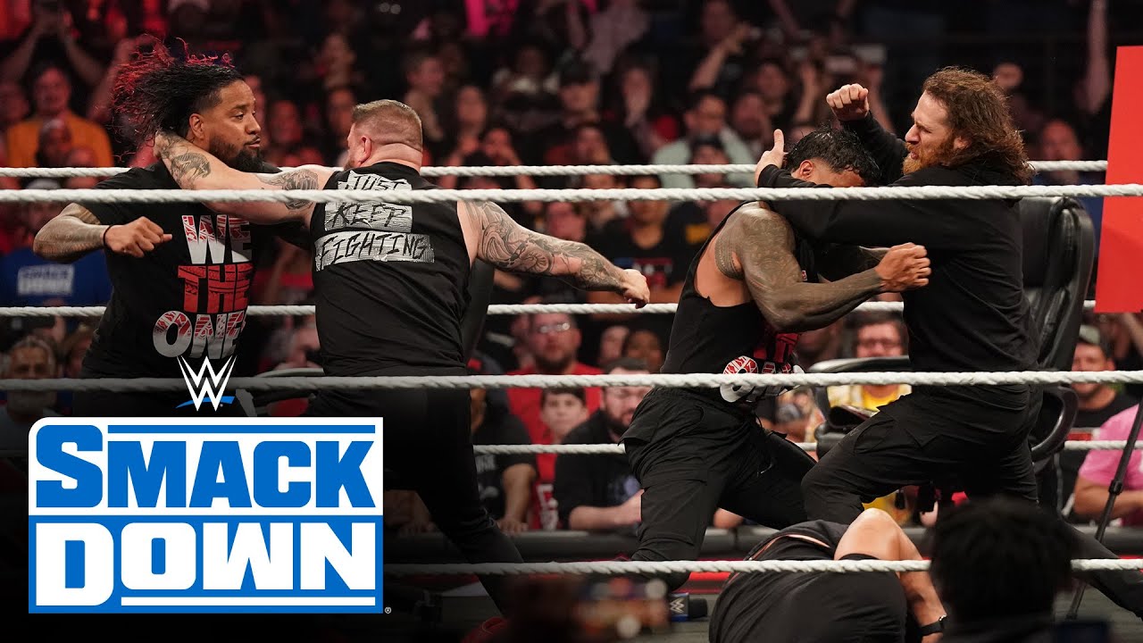 Cracks in The Bloodline lead to brawl with Zayn and Owens: SmackDown Highlights, May 26, 2023