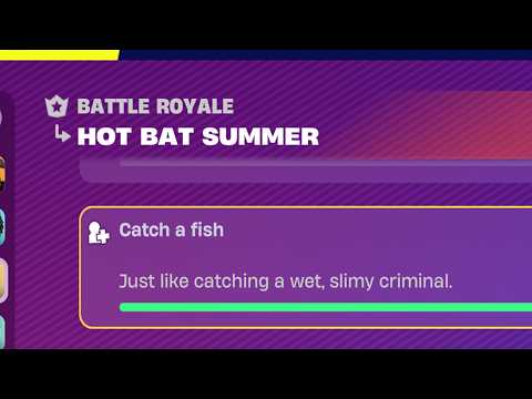 Easily Catch a fish - Fortnite The World's Greatest Vacationer Quests