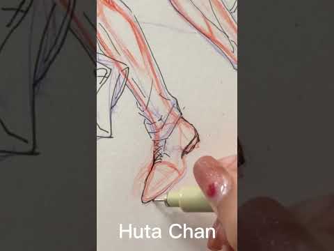 Draw couple 👩‍❤️‍👨 mangaka #shorts #hutachan