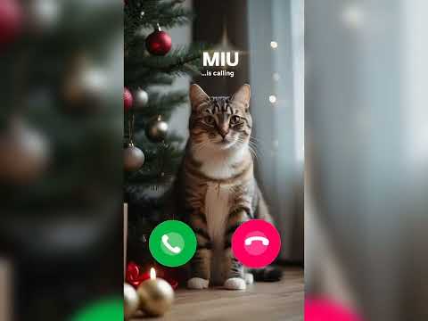 Viral Cat Video 📸 // Funny Cat Video 📸 // Iphone Ringtone // Trending Cat Calling 😮 // #viralvideo 