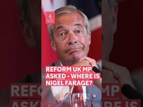 Richard Tice asked whether Nigel Farage is 'in hiding?' #NigelFarage #RichardTice #ReformUK
