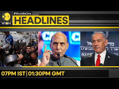 Rajnath's Veiled Jab at Trump | 4 Gaza Aid Seekers Killed in Last 24 Hours | WION Headlines