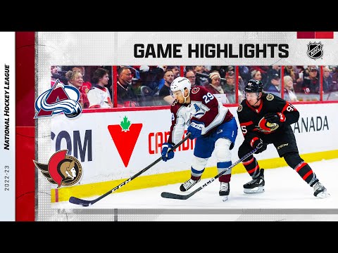 Avalanche @ Senators 3/16 | NHL Highlights 2023