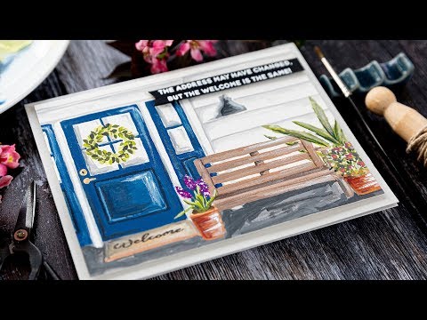 Scene Building with Gouache ft. NEW HOME – Debby Hughes