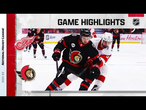 Red Wings @ Senators 4/3 | NHL Highlights 2022