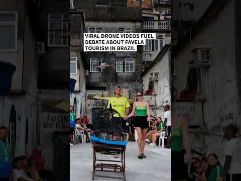Viral drone videos fuel debate about favela tourism in Brazil | AFP