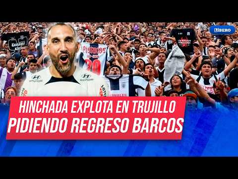 En pleno partido ante Sullana, HINCHAS de #AlianzaLima pidieron a gritos el regreso de Barcos