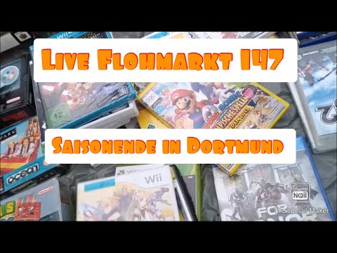 Live Flohmarkt 147 Saisonende in Dortmund