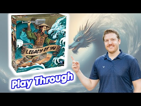 How to Play Legacy of Yu Board Game | Full Solo Playthrough