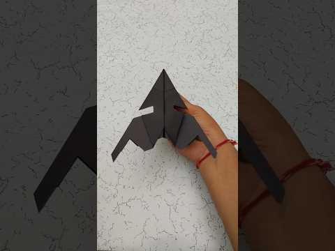 HOW TO MAKE A PAPER PLANE | EASY PAPER PLANE ORIGAMI #SHORTS #VIRAL #ORIGAMI