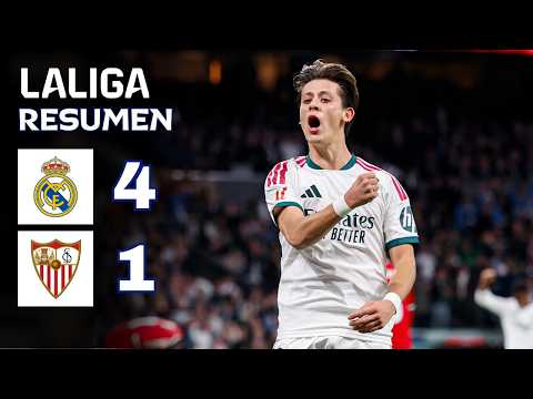 Real <strong>Madrid</strong> - Sevilla | 4-1 | Highlights | La Liga 2026-27 | real <strong>madrid</strong> sevilla