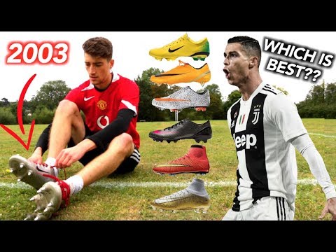 Testing ALL of Cristiano Ronaldo's Football Boots (2003-2019) - UCtg9Di0mubuM_Cpw9OTRaDQ