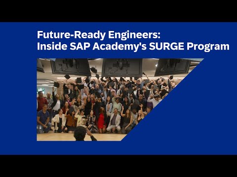 Future-Ready Engineers: Inside SAP Academy’s SURGE Program