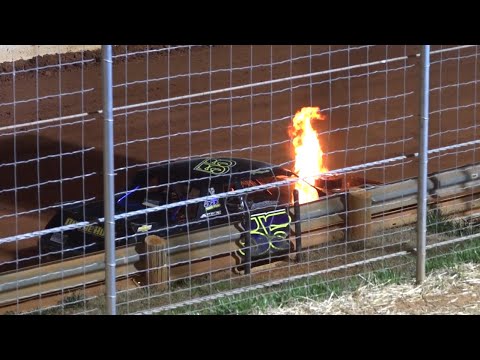 Stock V8 at Winder Barrow Speedway 3/15/2025 - dirt track racing video image