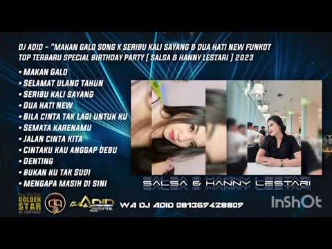 DJ ADID -" DUA HATI HARD V2 & SERIBU KALI SAYANG NEW"FUNKOT TOP (HANNY & SAlSA) 2023