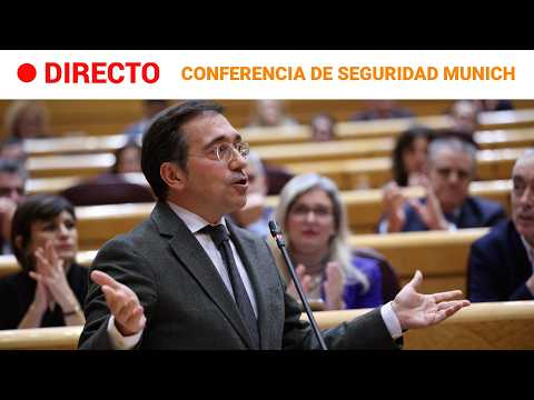 DIRECTO | DECLARACIONES DE ALBARES DESDE LA CONFERENCIA DE SEGURIDAD DE MUNICH