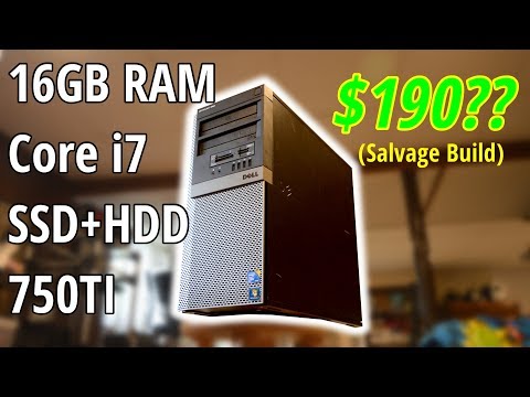 Ultra-Cheap Gaming PC: Better than you'd think ($190 total cost)