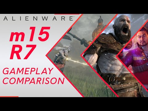 Alienware m15 R7 | Gameplay Comparison