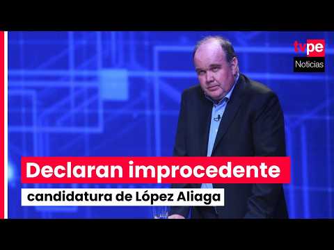 JEE declara improcedente la inscripción de Rafael López Aliaga a la Municipalidad de Lima