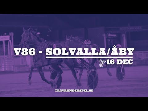 V86 tips Solvalla/Åby | 16 december 2020