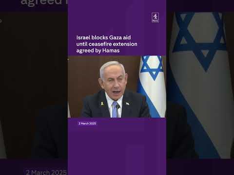 Israel pauses aid into Gaza