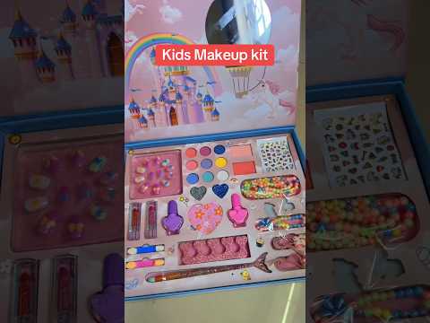 Kids Makeup Kit #haulvideo #stationarycollection #schoolsupplies #explore #stationeryhaul #diy