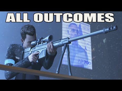 Connor Rooftop Scene (All Outcomes) - Detroit Become Human - UCyLEtejdFtvHmfKBTDEVvzg