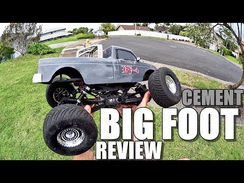 VRX Racing BIGFOOT BF-4 4x4 Crawler RH1046 Review - 1:10 RC Monster Truck BASH TEST! - UCVQWy-DTLpRqnuA17WZkjRQ