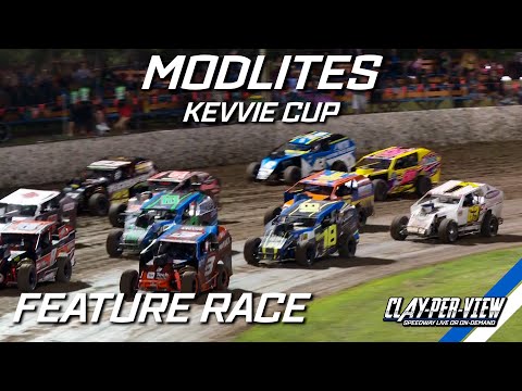 Modlites | Kevvie Cup - A-Main - Lismore - 4th Feb 2023 | Clay-Per-View Highlights - dirt track racing video image