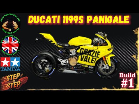 Tamiya - Ducati 1199 - "GRAZIE VALE" Edition - Build #1