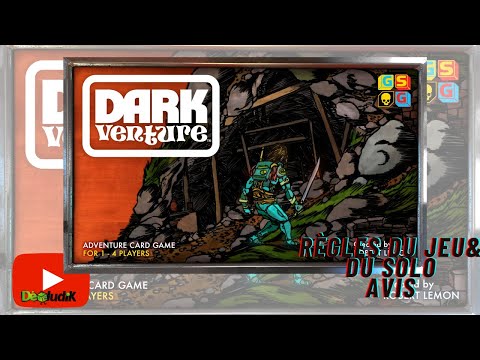 Dark Venture - Règles du Jeu +Avis - Gilded Skull Games