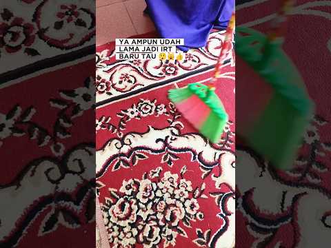 tips membersihkan karpet permadani jika tidak ada vakum #lifehacks #tipsandtricks