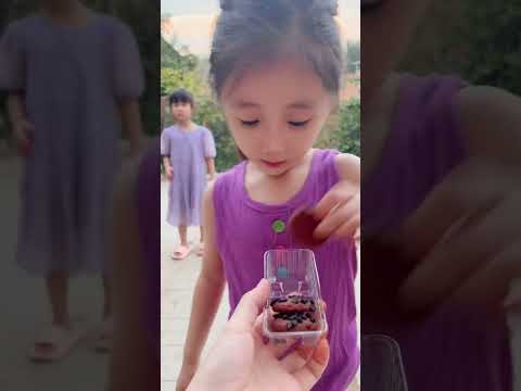 cute smart  boy and girl play the game at home for funny #short