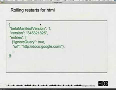 Google I/O 2008 - Taking Large-Scale Applications Offline - UC_x5XG1OV2P6uZZ5FSM9Ttw