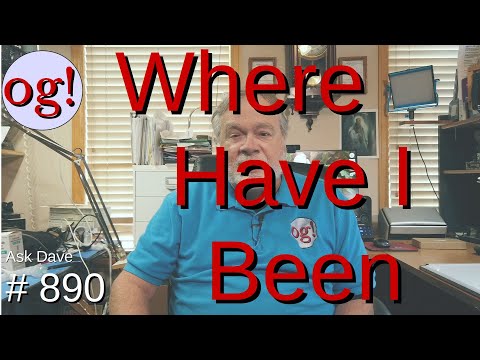 Where Have I Been (#890)