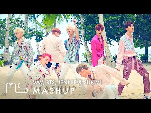 VAV /BTS /JENNIE /SUNMI – Give Me More /Fire /Solo /Gashina MASHUP