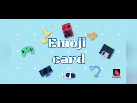 Emoji Diy | Paper card|