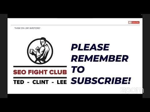 SEO Fight Club - Episode 158 - SEO News and Q & A