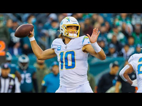 Justin Herbert Top 10 Plays From 2021 Season | LA Chargers video clip