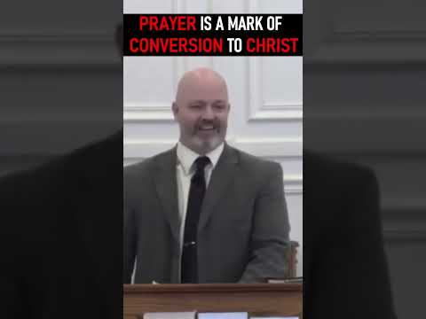 Prayer Is A Mark Of Conversion To Christ  - Pastor Patrick Hines Sermon #shorts #christianshorts