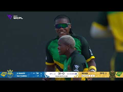 Nonkululeko Mlaba Catches One Of Her Own Bowling! | CPL 2026