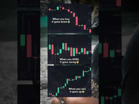 This is what happens when I buy, HODL, or sell Bitcoin… #shorts #crypto #bitcoin #hodl