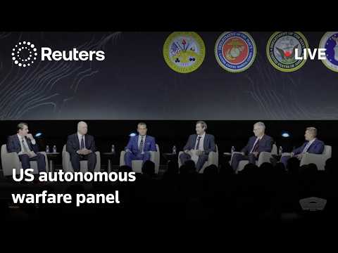 LIVE: Pete Hegseth hosts panel on autonomous warfare