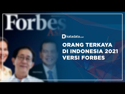 5 Orang Terkaya di Indonesia 2021 Versi Forbes | Katadata Indonesia