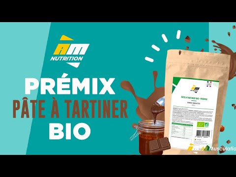 🌿 PREMIX PÂTE À TARTINER BIO AM Nutrition : gourmande et saine ! 😃💪