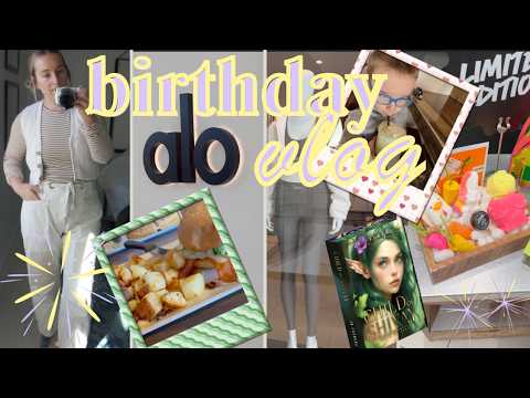 Birthday Weekend Vlog 🎂 Shopping at Lululemon, Alo Yoga, Lush & picking up a GORGEOUS new book 📚🧚