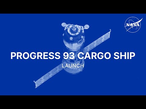 Progress 93 Cargo Ship Launch
