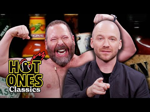 Bert Kreischer Relives His First Encounter with the Wings of Death | Hot Ones Classics