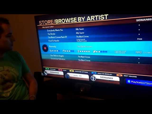 Wii Rock Band Music Store is Now Open
