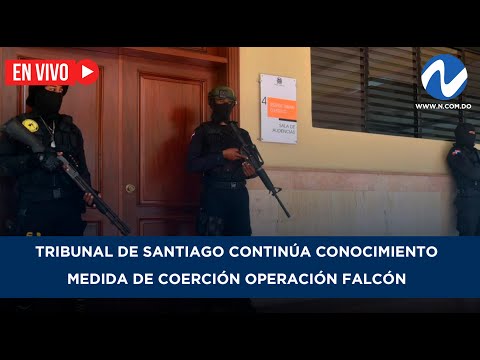 EN VIVO: Tribunal de Santiago continúa conocimiento medida de coerción Operación Falcón